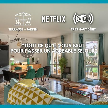 T3 Calme - Ideal Famille & Pros - Parking - Jardin - Wifi - Netflix Μπεζανσόν Εξωτερικό φωτογραφία