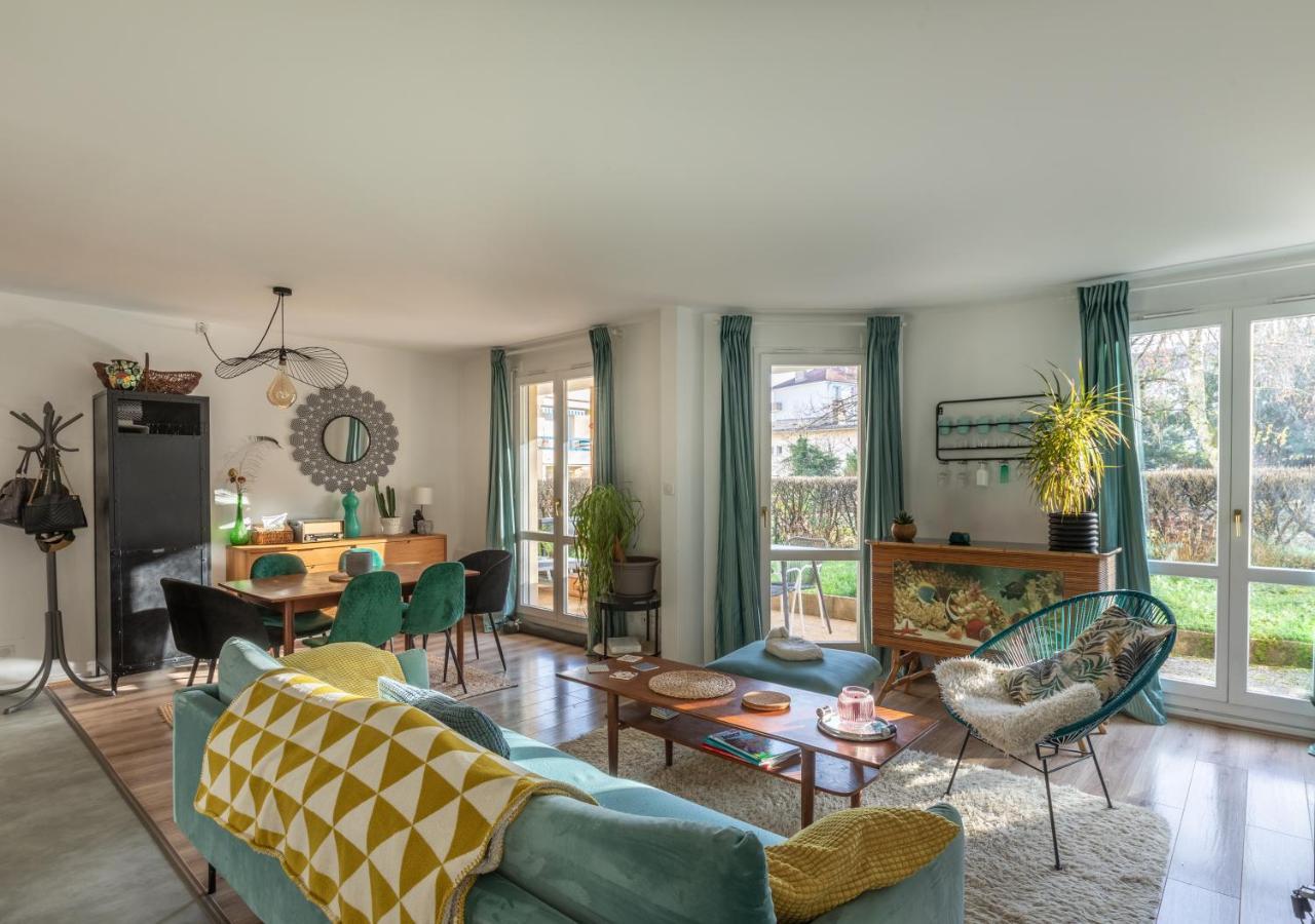 T3 Calme - Ideal Famille & Pros - Parking - Jardin - Wifi - Netflix Μπεζανσόν Εξωτερικό φωτογραφία